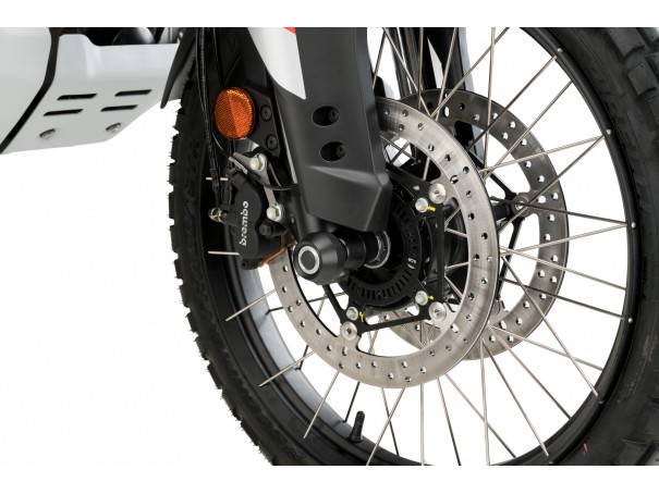 Protektory osi koła PUIG do Aprilia Touareg 660 22-26 (przód) | PUIG.pl