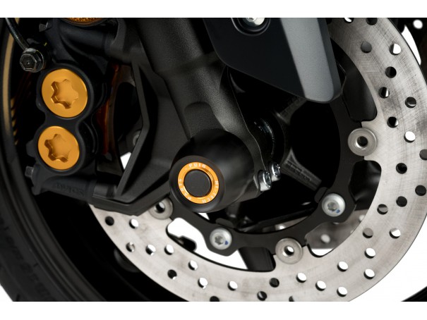 Protektory osi koła PUIG do Yamaha T-Max 530 / 560 19-21 (przód) | PUIG.pl