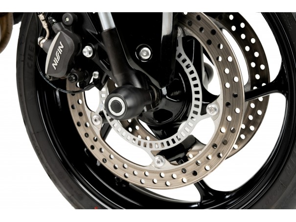 Protektory osi koła PUIG do Triumph Street Cup / Street Triple R/S (przód) | PUIG.pl