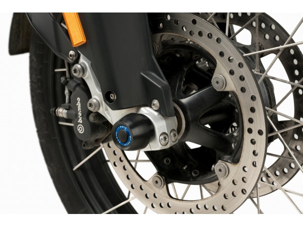Protektory osi koła PUIG do BMW F750GS / F800GS / F850GS / Adv. (przód) | PUIG.pl