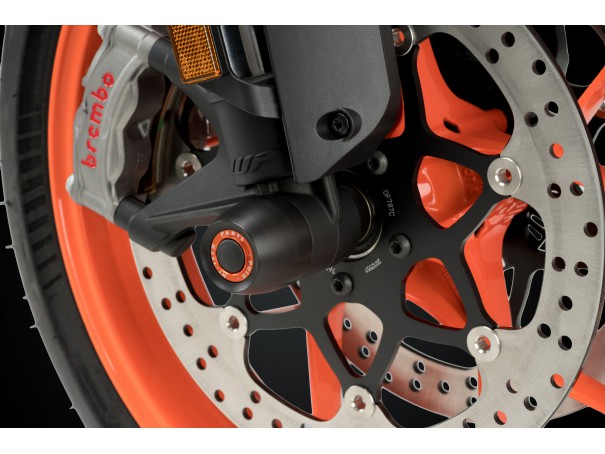 Protektory osi koła PUIG do KTM 790 / 890 Duke (przód) | PUIG.pl