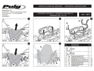 Owiewka PUIG do Yamaha FZ8... 2