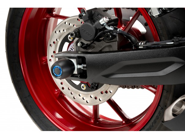 Protektory osi koła PUIG do Suzuki DL800 V-Strom DE 23-25 / GSX-8R / S (tył) | PUIG.pl