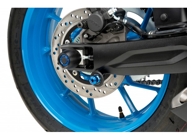 Protektory osi koła PUIG do Suzuki DL800 V-Strom DE 23-25 / GSX-8R / S (tył) | PUIG.pl