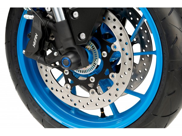 Protektory osi koła PUIG do Suzuki GSX-8S / GSX-8R (przód) | PUIG.pl