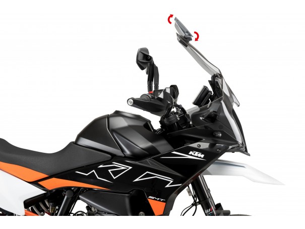 Szyba turystyczna PUIG do KTM 890 SMT 23-25 (z deflektorem) | PUIG.pl
