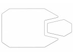 Osłona wyświetlacza do Kawasaki Ninja 500 / SE / Z500 24-26