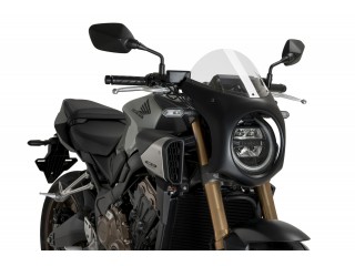 Owiewka PUIG Retrofairing do Honda CB650R 24-26 (czarna) | PUIG.pl