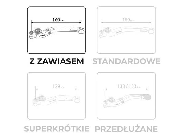 Klamki PUIG do Triumph Boneville Bobber 17-20