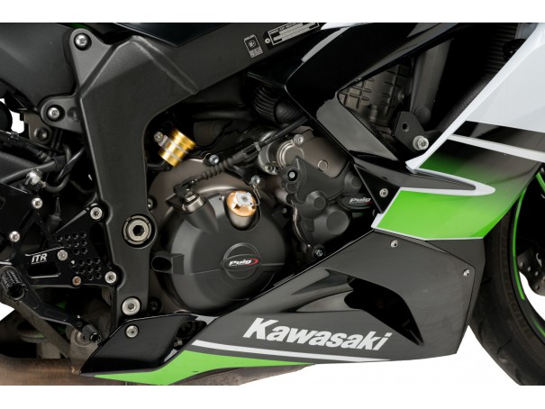 Pokrywy dekli silnika PUIG do Kawasaki ZX-6R 09-26 (FIM) | PUIG.pl