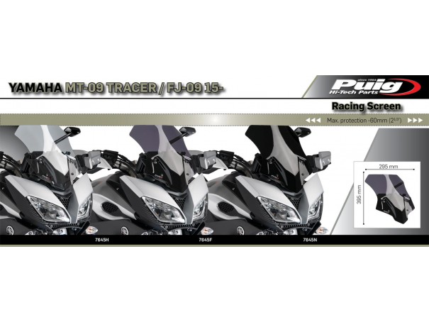 Szyba sportowa PUIG do Yamaha MT-09 Tracer 15-17 | PUIG.pl