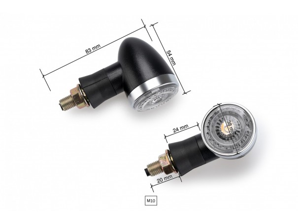 Kierunkowskazy PUIG Radiant (LED, M10) | PUIG.pl