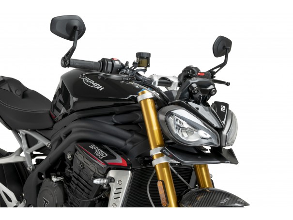 Przednie spoilery dociskowe PUIG do Triumph Speed Triple 765 R / RS / 1200 RS | PUIG.pl