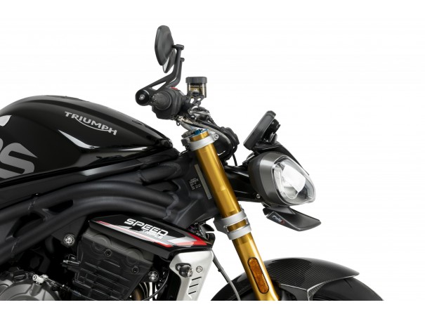 Przednie spoilery dociskowe PUIG do Triumph Speed Triple 765 R / RS / 1200 RS | PUIG.pl