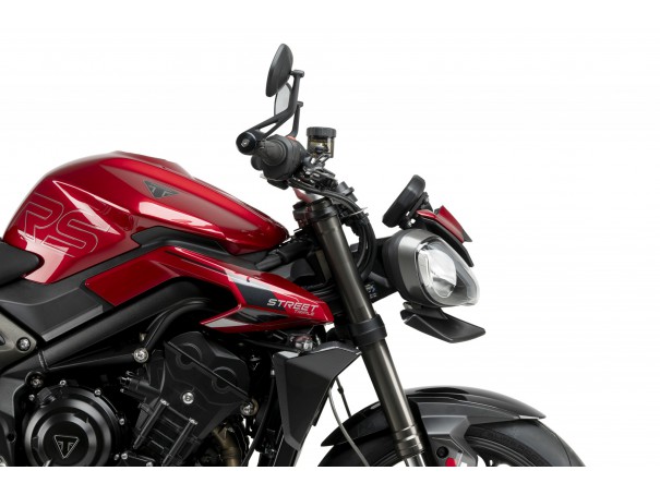Przednie spoilery dociskowe PUIG do Triumph Speed Triple 765 R / RS / 1200 RS | PUIG.pl
