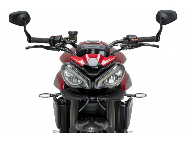 Przednie spoilery dociskowe PUIG do Triumph Speed Triple 765 R / RS / 1200 RS | PUIG.pl