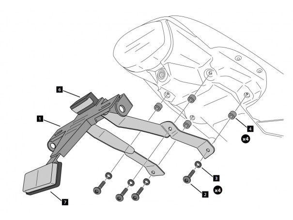Fender eliminator PUIG do Honda CB125R / CB300R | PUIG.pl